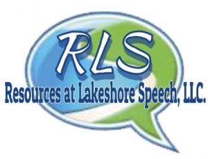 Logo for resources at Lakeshore Speech - speech bubble