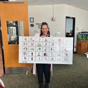 PLayground Communication Sign - Dover Intermediate School - Westlake, OH