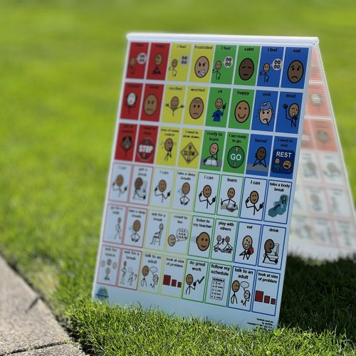 emotional regulation / /balance communication board