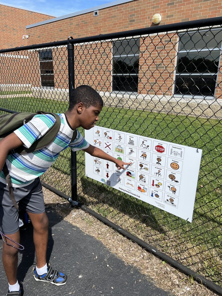 playground communication board
