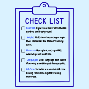 communication board checklist
