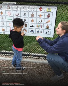 can communication boards help behavior?